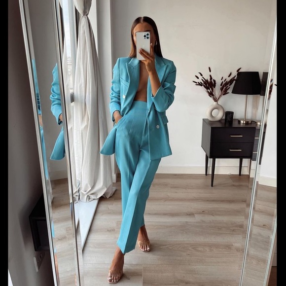 Zara Jackets & Blazers - Zara 2-piece Double Breasted Suit sz Large